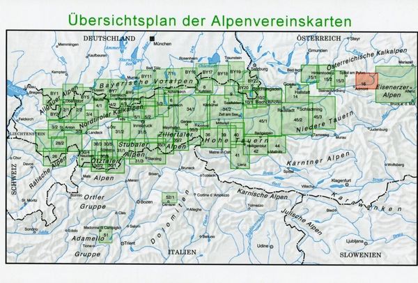 Produktbild: DAV Alpenvereinskarte 16 Ennstaler Alpen - Ges&auml;use