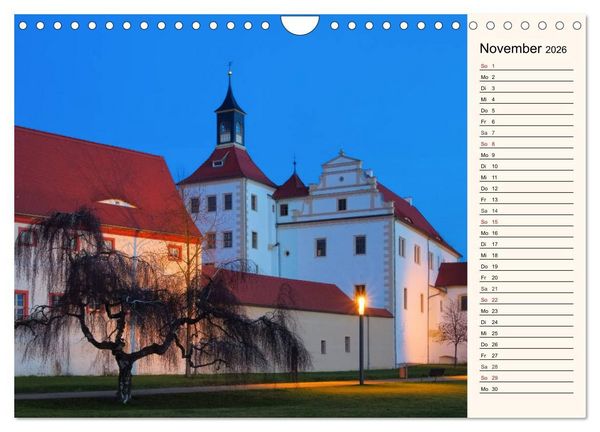 Produktbild: Schl&ouml;sser der Niederlausitz (Wandkalender 2026 DIN A4 quer), CALVENDO Monatskalender