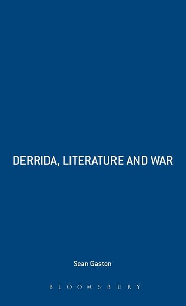 Produktbild: Derrida, Literature and War