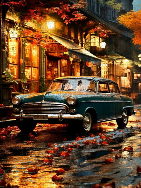 Produktbild: CALVENDO Puzzle Oldtimer | 1000 Teile Lege-Gr&ouml;&szlig;e 64x48cm Foto-Puzzle f&uuml;r gl&uuml;ckliche Stunden