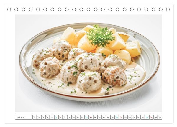 Produktbild: Hackfleisch-K&uuml;che (Tischkalender 2026 DIN A5 quer), CALVENDO Monatskalender