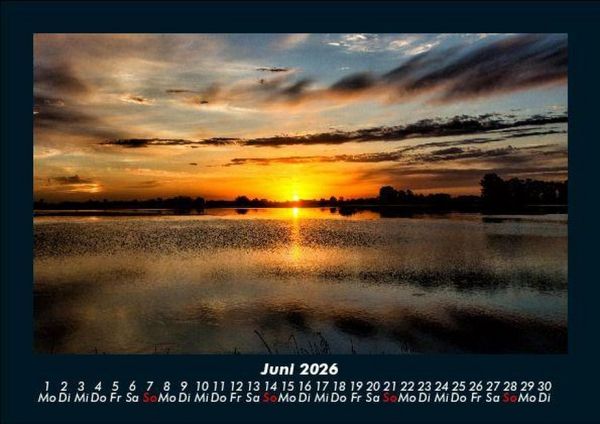 Produktbild: Sonnenunterg&auml;nge 2026 Fotokalender DIN A5