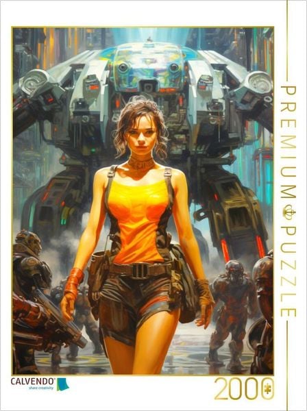 CALVENDO Puzzle Tapfere Anführerin | 2000 Teile Lege-Größe 90x67cm Foto-Puzzle für glückliche Stunden, Sonstige von , Calvendo Puzzle, 4066851227153