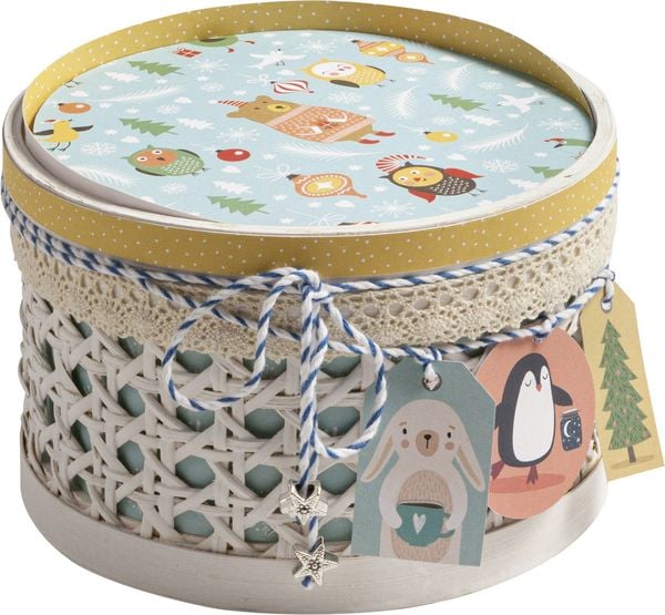 Folia Motivblock WINTERZAUBER, 24x34cm, 20 Blatt sortiert