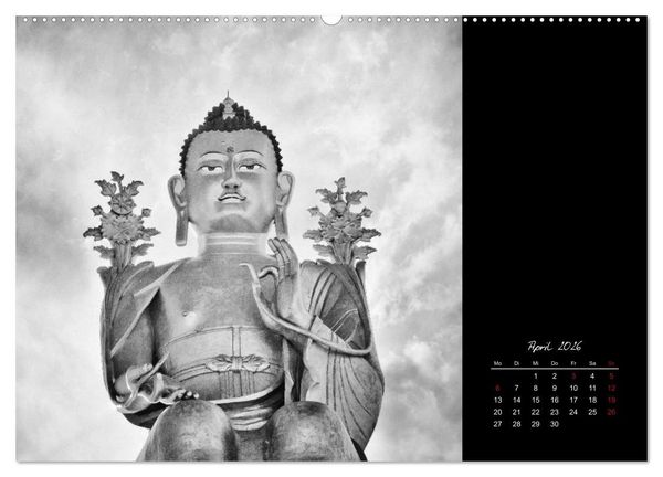 Produktbild: Worte des Buddha 2026 (hochwertiger Premium Wandkalender 2026 DIN A2 quer), Kunstdruck in Hochglanz