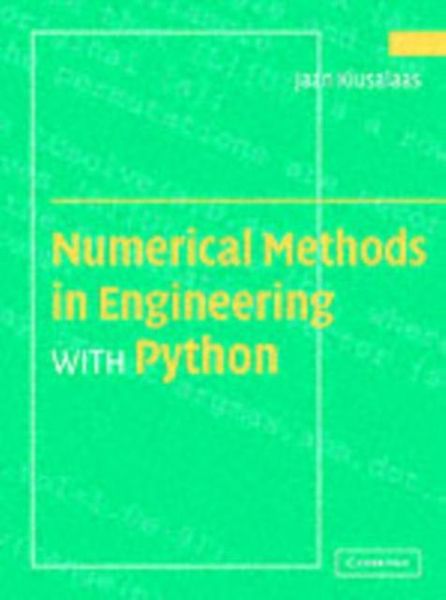 Produktbild: Numerical Methods in Engineering with Python