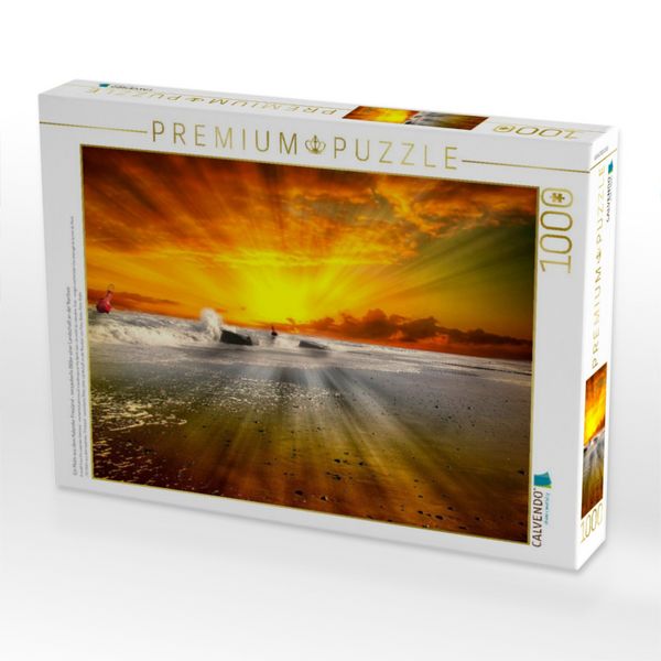 Produktbild: CALVENDO Puzzle Ein Motiv aus dem Kalender Friesland - verzauberte BIlder einer Landschaft an der Nordsee | 1000 Teile Lege-Gr&ouml;&szlig;e 64x48cm Foto-Puzzle f&uuml;r gl&uuml;ckliche Stunden