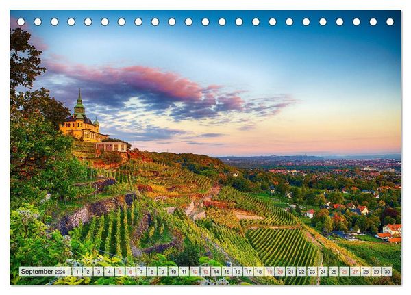 Produktbild: Radebeul Imressionen (Tischkalender 2026 DIN A5 quer), CALVENDO Monatskalender