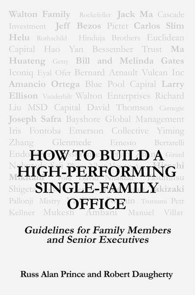 Produktbild: How to Build a High-Performing Single-Family Office