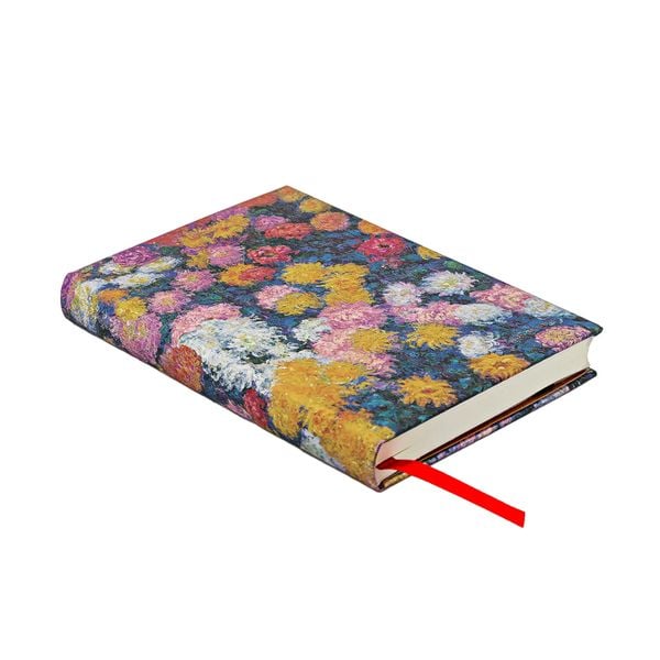 Produktbild: Hardcover Notizbuch, Monets Chrysanthemen, Mini, Unliniert