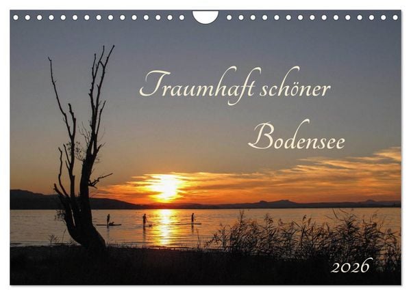 Produktbild: Traumhaft sch&ouml;ner Bodensee (Wandkalender 2026 DIN A4 quer), CALVENDO Monatskalender