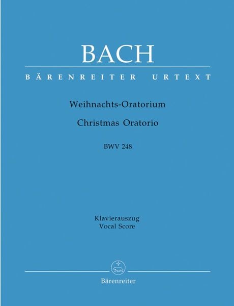 Produktbild: Weihnachtsoratorium, BWV 248, Klavierauszug