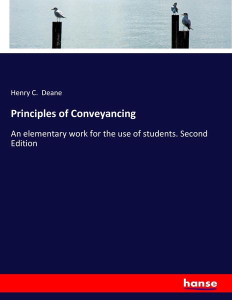 Produktbild: Principles of Conveyancing