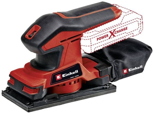 Einhell TC-OS 18/187 Li Solo 4460725 Akku-Schwingschleifer 18 V Anzahl mitgelieferte Akkus 0