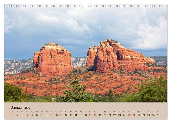 Produktbild: Faszination USA - traumhafter S&uuml;dwesten (Wandkalender 2026 DIN A3 quer), CALVENDO Monatskalender