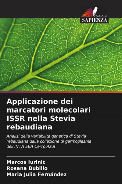 Produktbild: Applicazione dei marcatori molecolari ISSR nella Stevia rebaudiana