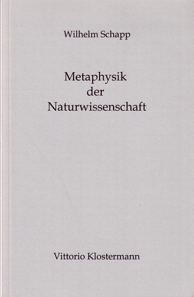 Produktbild: Metaphysik der Naturwissenschaft