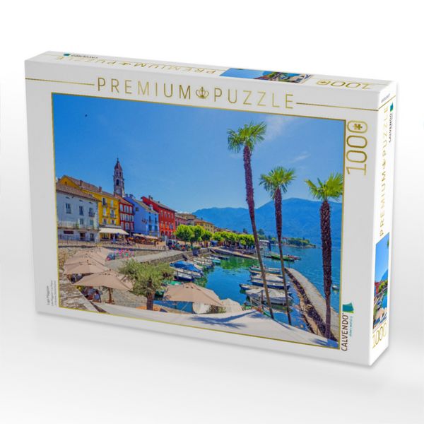 Produktbild: CALVENDO Puzzle Lago Maggiore | 1000 Teile Lege-Gr&ouml;&szlig;e 64x48cm Foto-Puzzle f&uuml;r gl&uuml;ckliche Stunden
