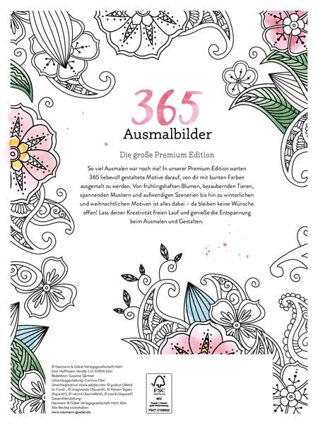 Produktbild: 365 Ausmalbilder