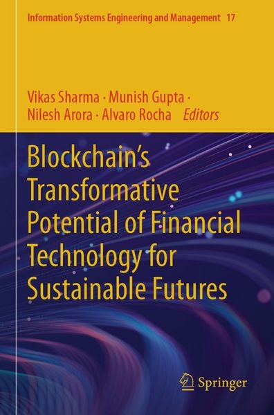 Produktbild: Blockchain&rsquo;s Transformative Potential of Financial Technology for Sustainable Futures