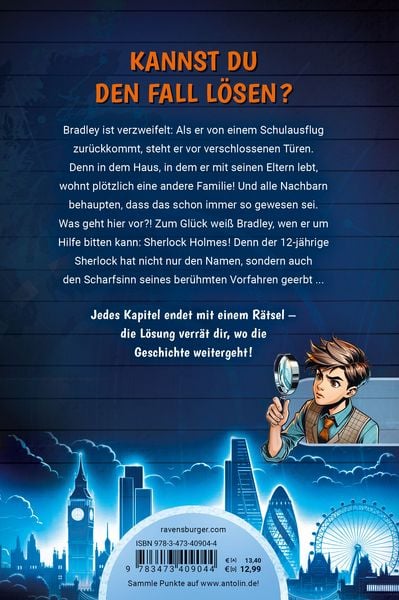 Produktbild: Sherlock & You, Band 1 - Das R&auml;tsel um das verschwundene Haus