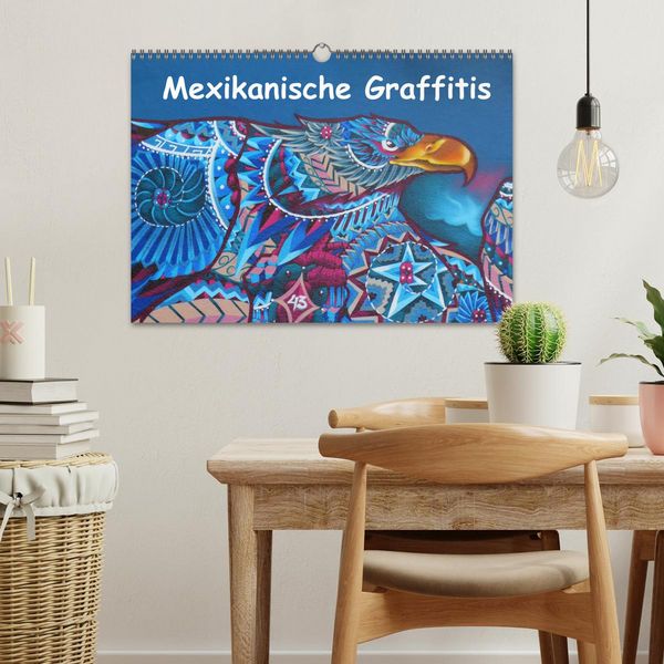Produktbild: Mexikanische Graffitis (Wandkalender 2026 DIN A3 quer), CALVENDO Monatskalender