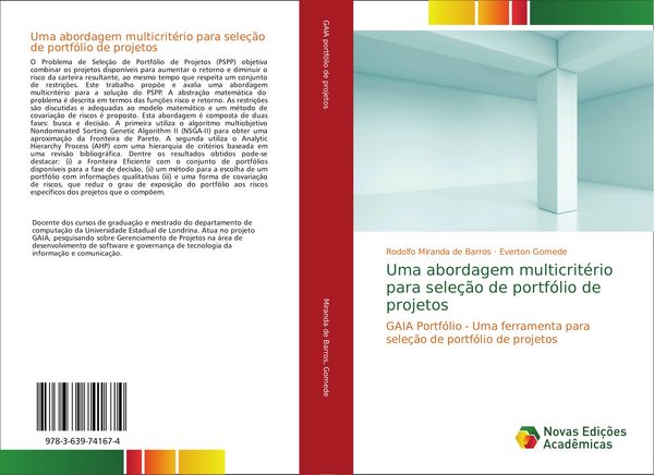 Produktbild: Uma abordagem multicrit&eacute;rio para sele&ccedil;&atilde;o de portf&oacute;lio de projetos