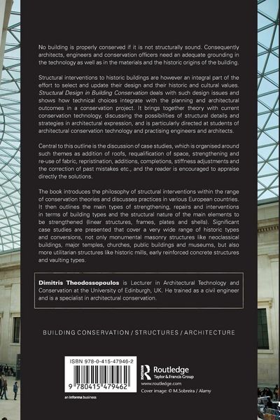Produktbild: Structural Design in Building Conservation
