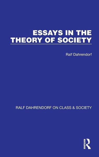 Produktbild: Essays in the Theory of Society