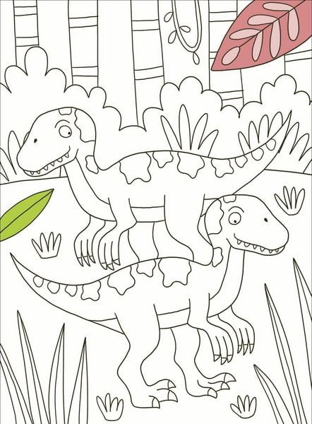 Produktbild: Meine Dino-Welt - Malblock