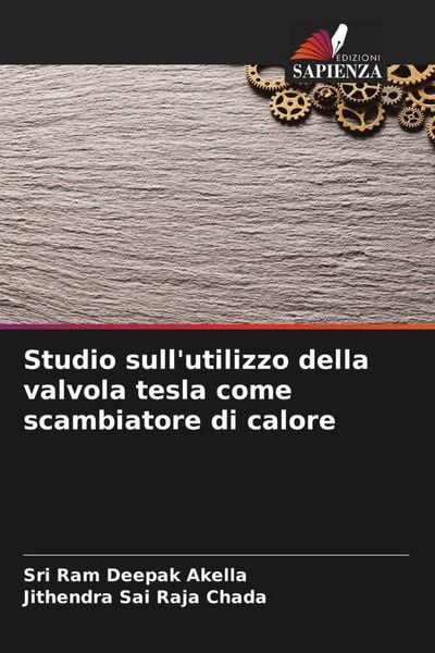 Produktbild: Studio sull'utilizzo della valvola tesla come scambiatore di calore