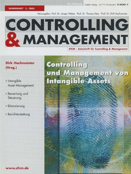 Produktbild: Controlling und Management von Intangible Assets