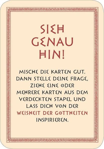 Produktbild: Frag die G&ouml;tter