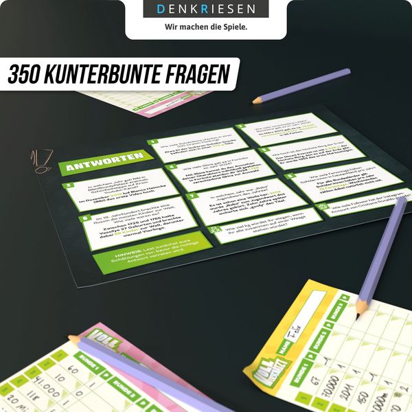 Produktbild: DENKRIESEN - VOLL VERSCH&Auml;TZT! Junior Edition - "Knapp daneben ist auch gewonnen."