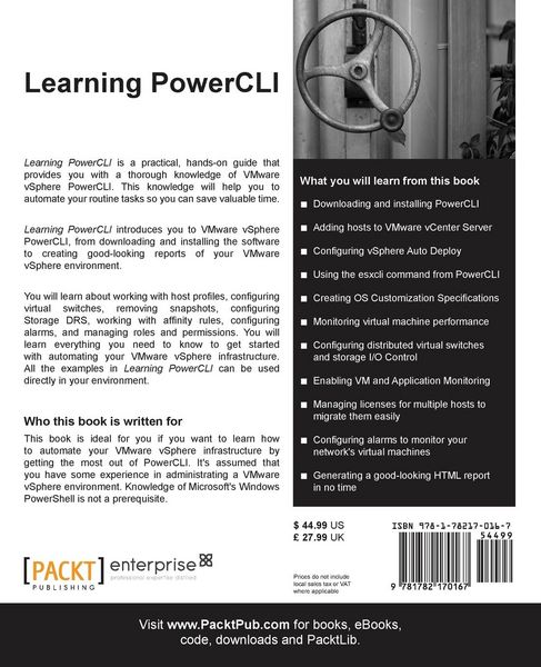 Produktbild: Learning Powercli