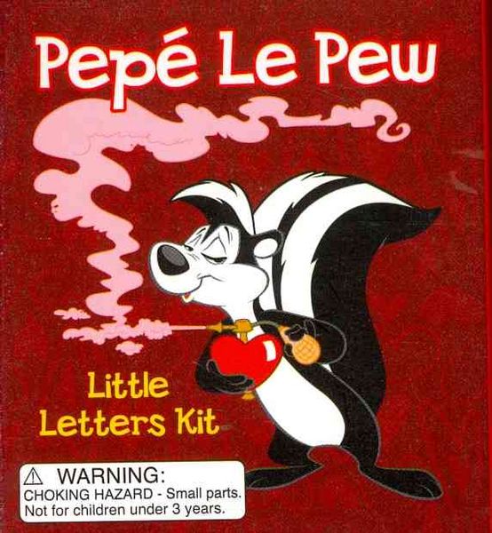 Produktbild: Pepe Le Pew Little Letters Kit [With Sticker(s) and Tiny Envelopes and Stationery and Pencil and Eraser and Pencil Sharpener]