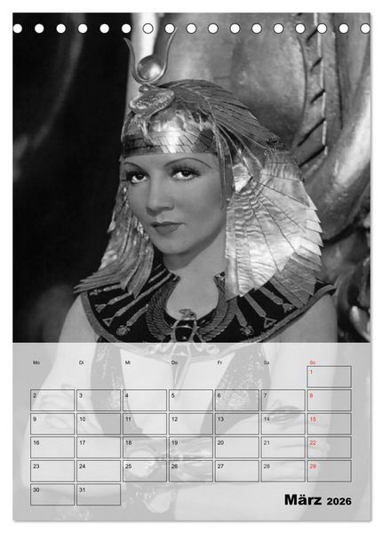 Produktbild: Filmstars der goldenen Leinwandjahre (Tischkalender 2026 DIN A5 hoch), CALVENDO Monatskalender