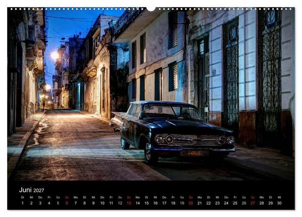 Produktbild: Havanna - Ansichten einer bemerkenswerten Stadt (hochwertiger Premium Wandkalender 2027 DIN A2 quer), Kunstdruck in Hochglanz