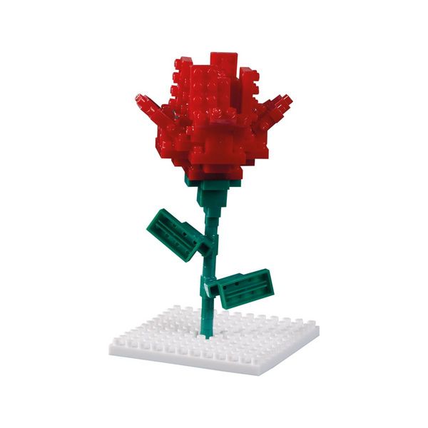 Produktbild: Idena Minibausteine Postkarte Rose