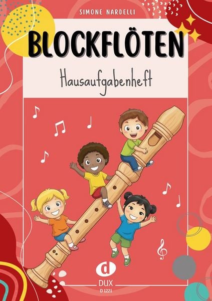 Produktbild: Blockfl&ouml;ten-Hausaufgabenheft
