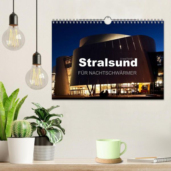 Produktbild: Stralsund F&Uuml;R NACHTSCHW&Auml;RMER (Wandkalender 2026 DIN A4 quer), CALVENDO Monatskalender
