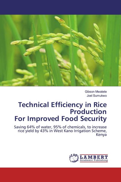 Produktbild: Technical Efficiency in Rice ProductionFor Improved Food Security