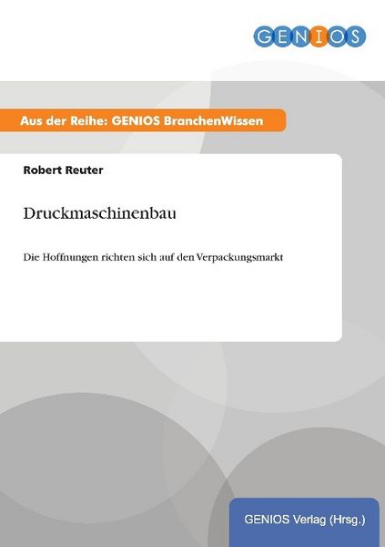 Produktbild: Druckmaschinenbau