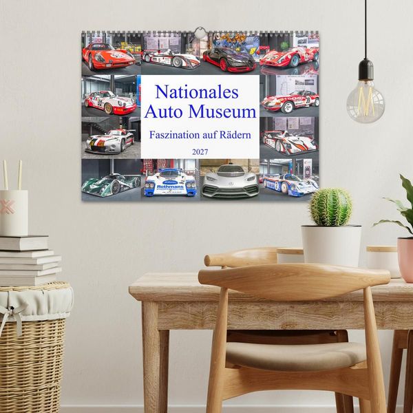 Produktbild: Nationales Auto Museum, Faszination auf R&auml;dern (Wandkalender 2027 DIN A3 quer), CALVENDO Monatskalender