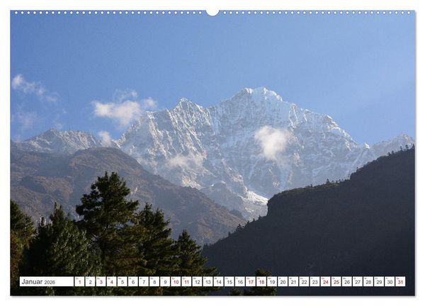Produktbild: Im Reich des Sagarmatha (hochwertiger Premium Wandkalender 2026 DIN A2 quer), Kunstdruck in Hochglanz