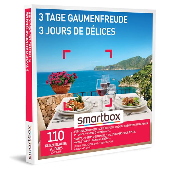 Produktbild: Smartbox "3 Tage Gaumenfreude"