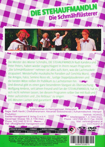 Produktbild: Die Stehaufmandln - Die Schm&auml;hfl&uuml;sterer