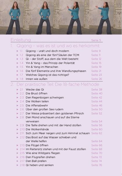 Produktbild: Qigong, die universelle 18-fache Methode - Personal Training + DVD. Die weltweit popul&auml;rste &Uuml;bungsfolge. Sehr einfach und sehr wirksam. Ideal auch f&uuml;r Kinder und Senioren