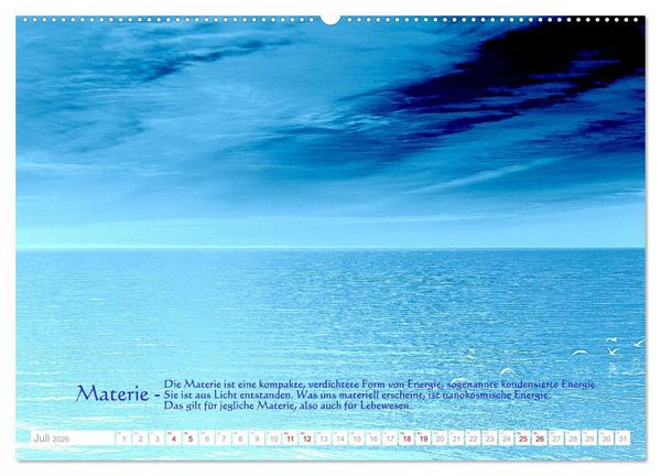 Produktbild: Vermeintliche Gottesbeweise - Nachdenk-Kalender (hochwertiger Premium Wandkalender 2026 DIN A2 quer), Kunstdruck in Hochglanz