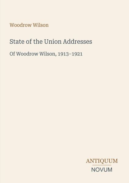 Produktbild: State of the Union Addresses